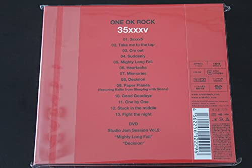 【即購入可】未開封 ONE OK ROCK レコード 初回限定盤 Amazon.co.jp: 未開封☆ONE OK ROCK ☆35xxxv ☆初回限定盤（CD+DVD